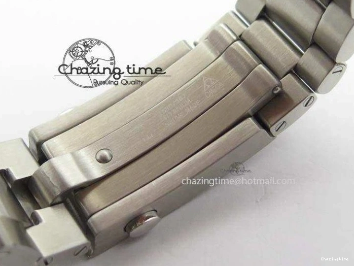 1223 Planet Ocean Master Chronometer Chrono SS OM 1:1 Best Edition Gray Dial On SS Bracelet A Reliable 8180